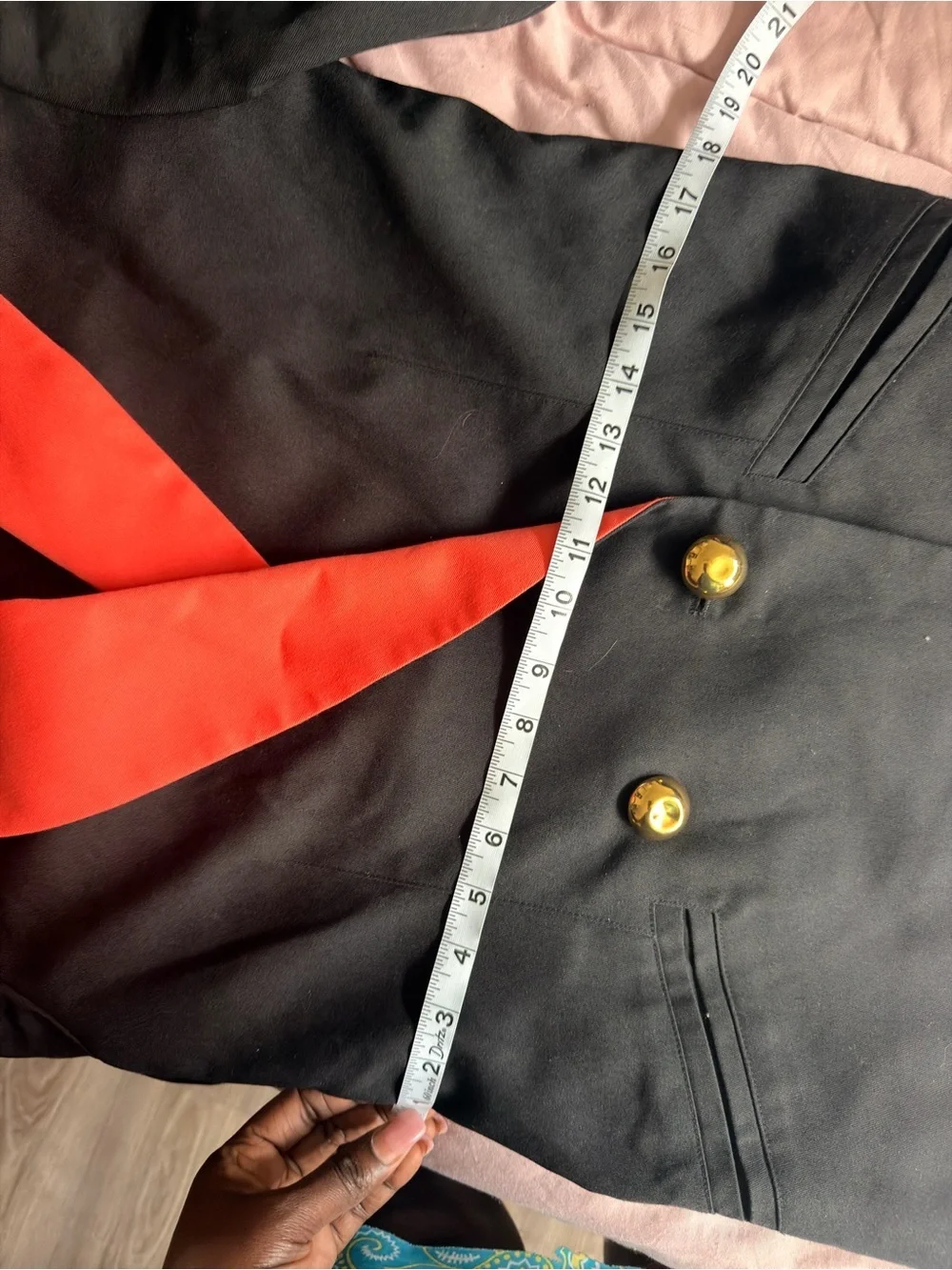 Black and Pink Women's Blazer